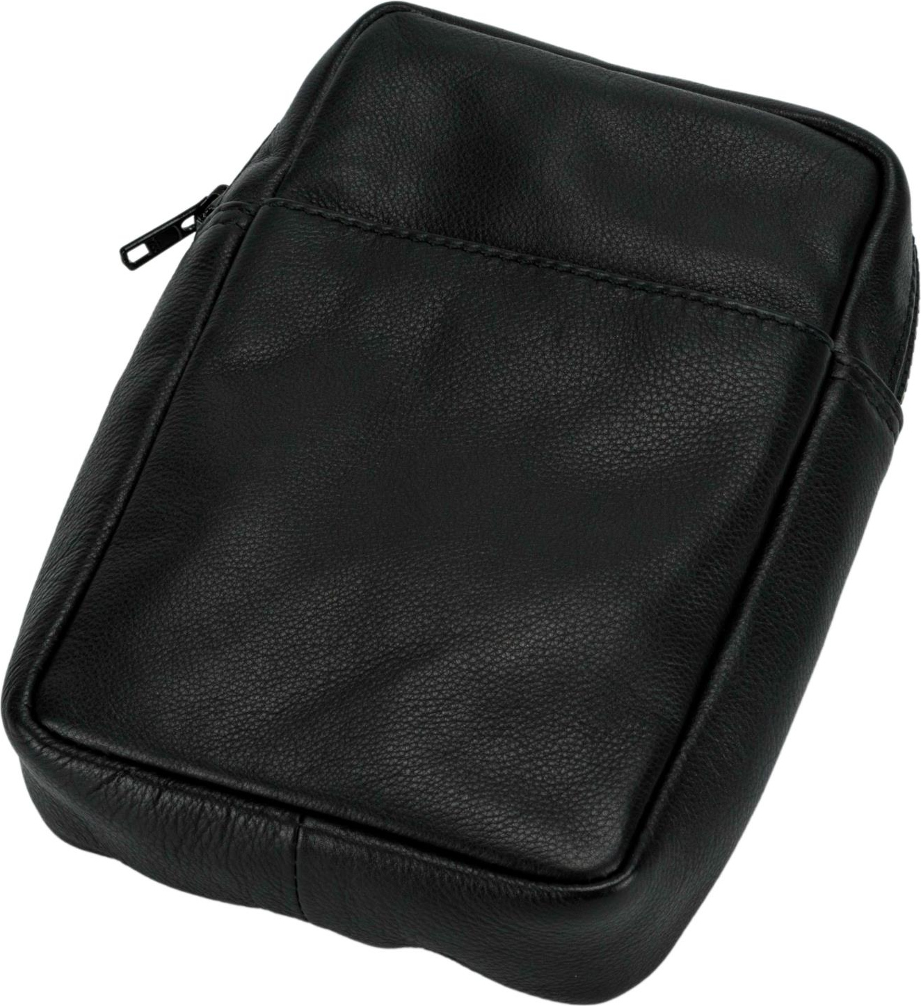 PASSATORE Pfeifen-/Multifunktionstasche Leder schwarz 3er 633801