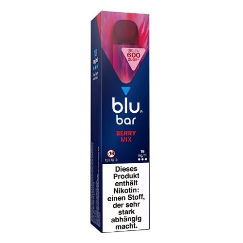 E-Zigarette blu BAR 1000 Einweg Berry Mix 18 mg Nikotin SW15438