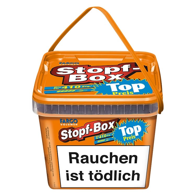 EIMER Zigarettentabak Fargo Stopf-Box Eimer 155 Gramm SW11143