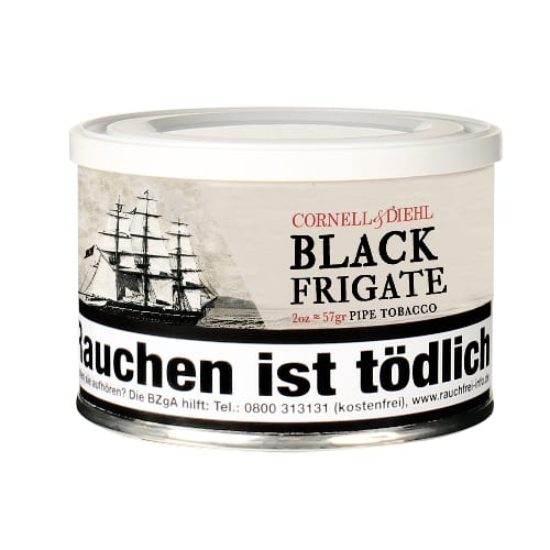 Pfeifentabak Cornell & Diehl Black Frigate 57 Gramm 79280
