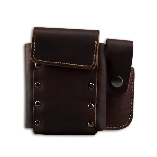 Zigarettenetui Leder gewachst King Size Packg braun 88959