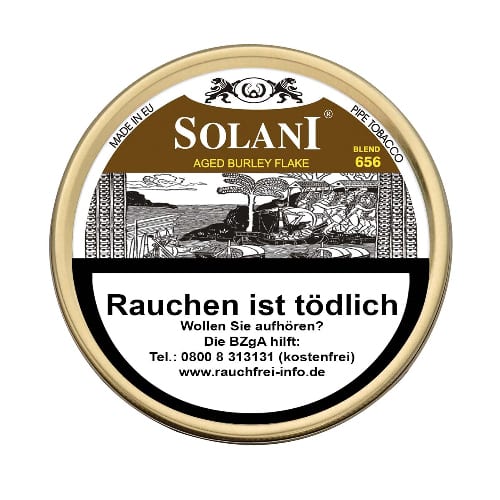 Pfeifentabak Solani Aged Burley Flake Blend 656 50 Gramm 18882