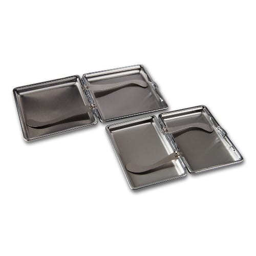 Zigarettenetui Kunstleder CHAMP 20/er schwarz sortiert Clip 85117