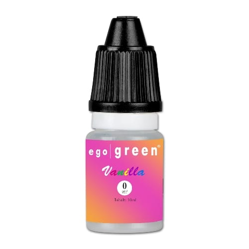 E-Liquid egogreen Vanilla nikotinfrei Flasche 10 ml 96333