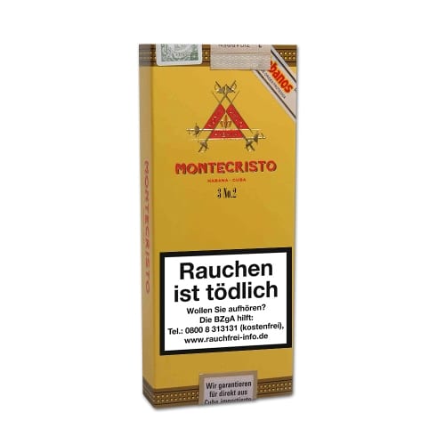 Montecristo No.2 Pirámide 3 Zigarren 64331