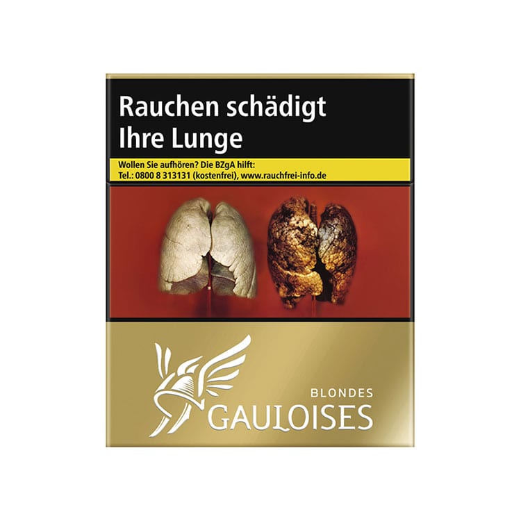 Gauloises Zigaretten Blondes Gold (8x23) SW14024