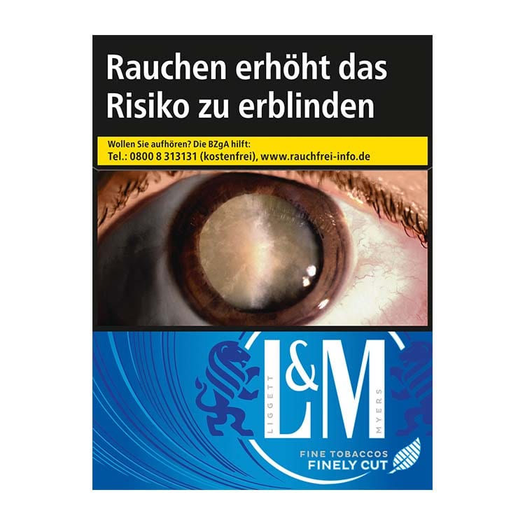 L&M Zigaretten Blue Label 12€ SW13371