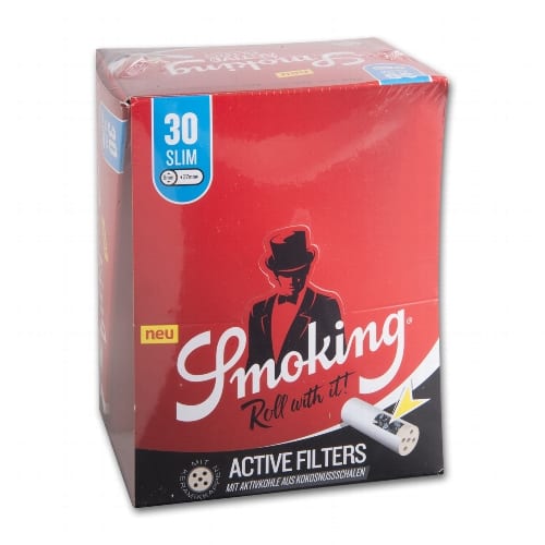DISPLAY 10x30 Filter SMOKING Slim Active Filter 6mm 35279