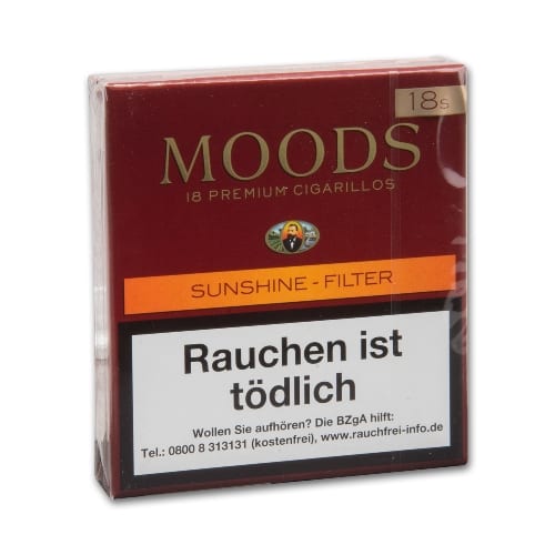 Dannemann Moods Sunshine Filter 20 Zigarillos SW87746