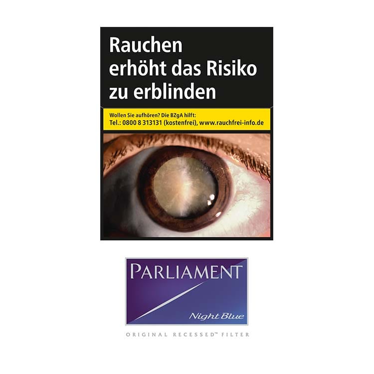 Parliament Zigaretten Night Blue Long (10x20) SW78012