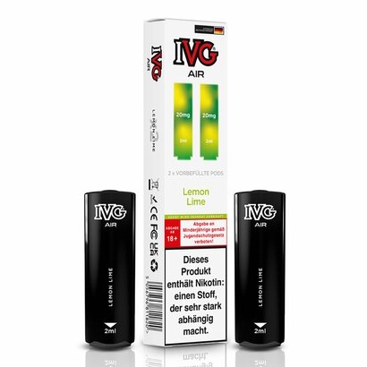 E-Liquidpod IVG Air Lemon Lime 20mg 2 Pods 81750