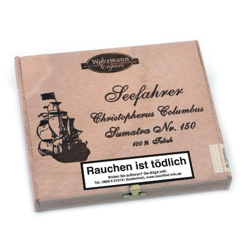 Seefahrer Christopherus Columbus Nr.150 Sumatra 10 Zigarren 62322