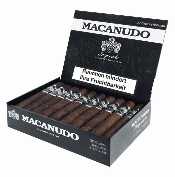 Macanudo Inspirado Black Robusto 20 Zigarren 480484