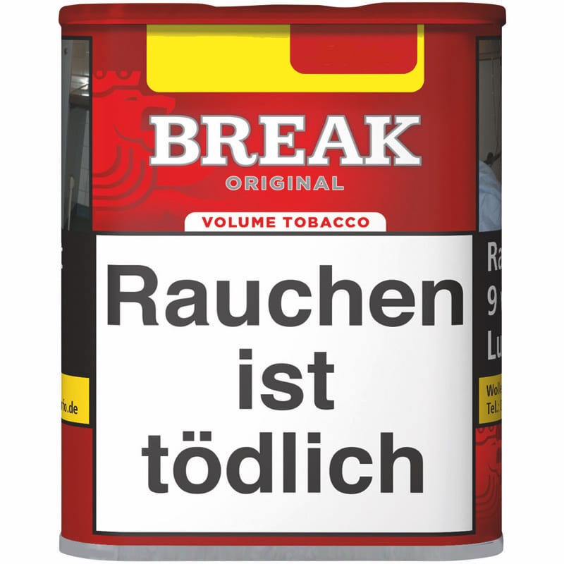 Zigarettentabak BREAK Original Volumen 43 Gramm SW12012
