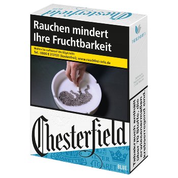 Chesterfield Blue 10 Euro Zigaretten