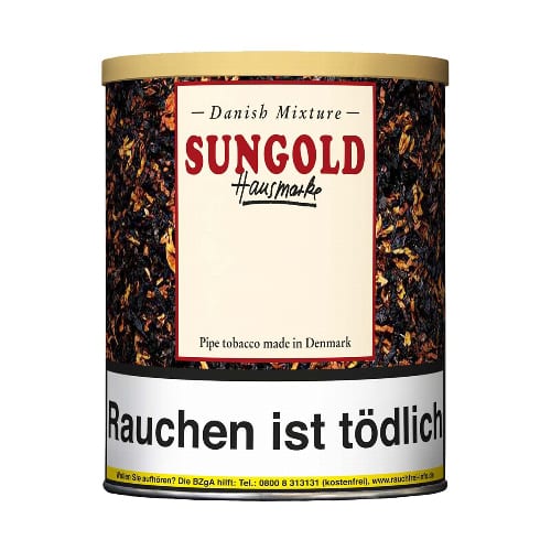 Pfeifentabak Danish Mixture Sungold Hausmarke 200 Gramm 300437