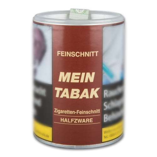Zigarettentabak Mein Tabak Halfzware Feinschnitt 180 Gramm SW11888