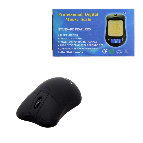 Waage digital WOODOO "Mouse" 100 g / 0,01 g schwarz 31377
