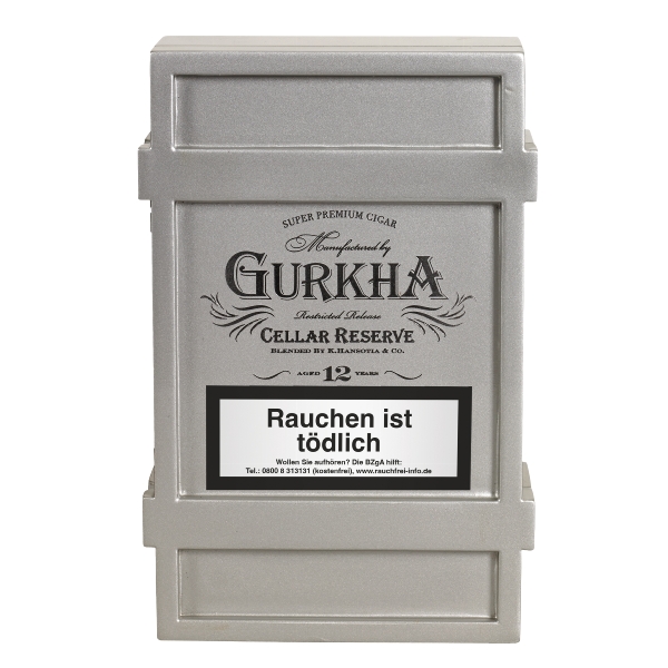 GURKHA Cellar Reserve 12y Platinum Solara Double Robusto (Kiste à 20 Zigarren)