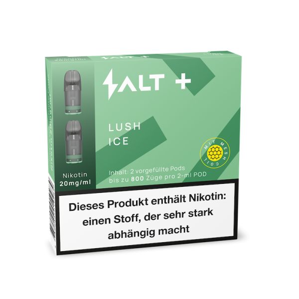 E-Liquidpod SALT Plus Pods x2 (1600 Puffs) – Lush-Eis 20 mg