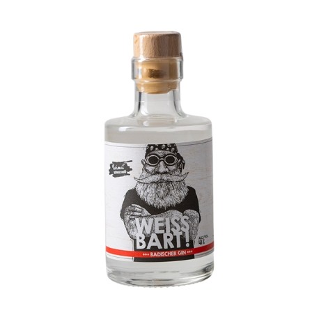 Gin WEISSBART! 41% Vol. 200 ml