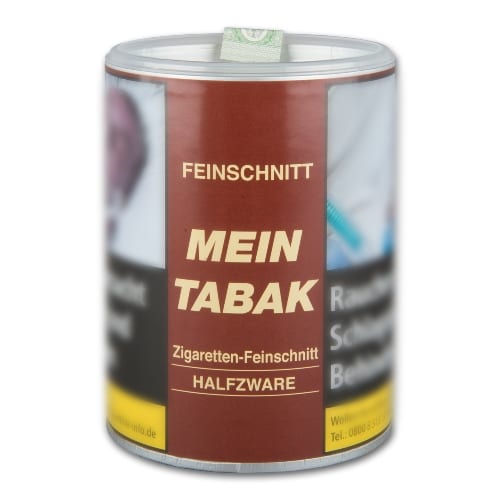 Zigarettentabak Mein Tabak Halfzware Feinschnitt 180 Gramm