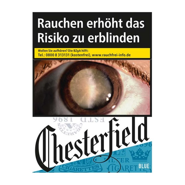 Chesterfield Zigaretten Blue 9€ (8x23)