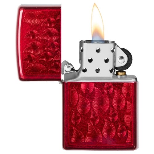 ZIPPO candy apple red Iced 60004598