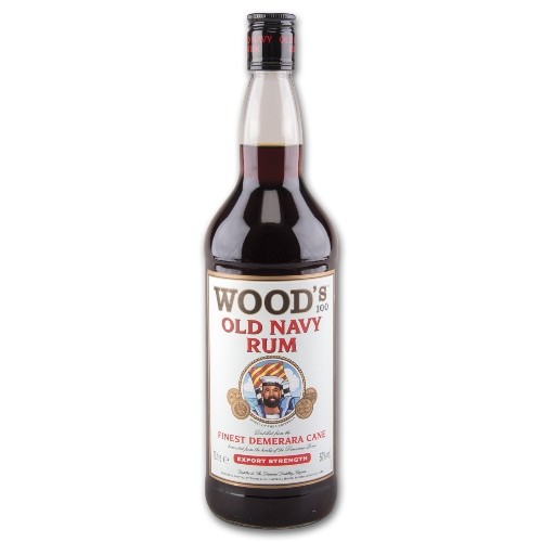 Rum WOODSÃae Old Navy 57% Vol. 1000 ml