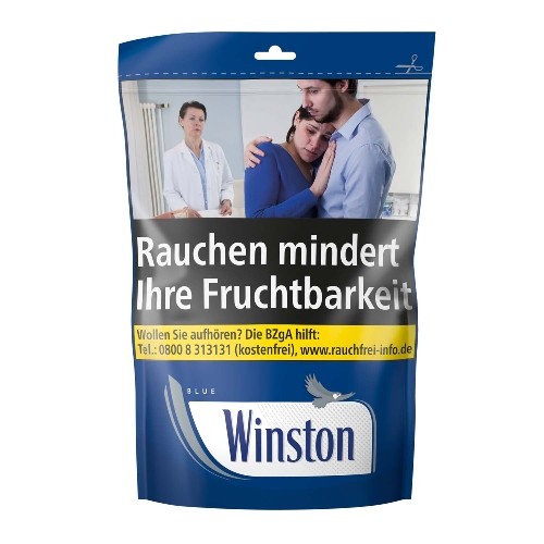 Winston Zigarettentabak Blue 150 Gramm Beutel