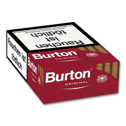 Burton Original Naturdeckblatt Filterzigarillos (10x17)