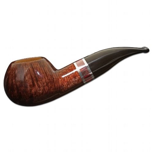 Pfeife Savinelli Marte Prince Nr.320 aus Bruyèreholz glatt Acryl in braun schwarz