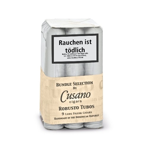 Bundle Selection by Cusano Dominikanische Republik Robusto Tubos 9 Zigarren