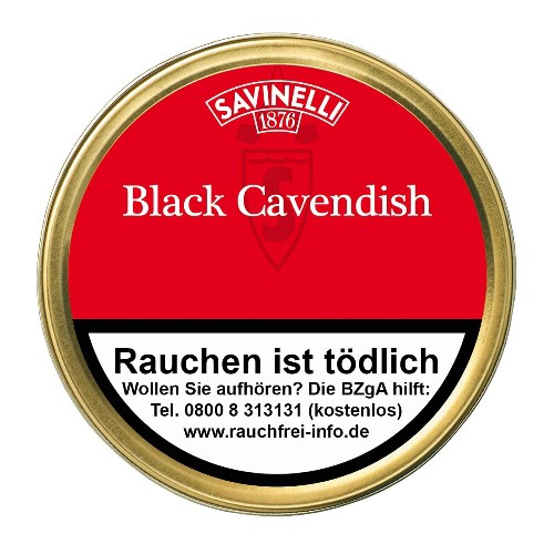 Pfeifentabak Savinelli Black Cavendish 50 Gramm