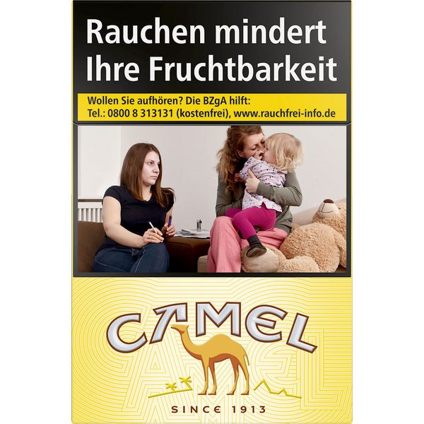 Camel Zigaretten Yellow Filter (10x20)