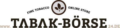 Logo TABAK-BÖRSE24.de - Ihr Online-Shop für Tabakwaren und Zubehör