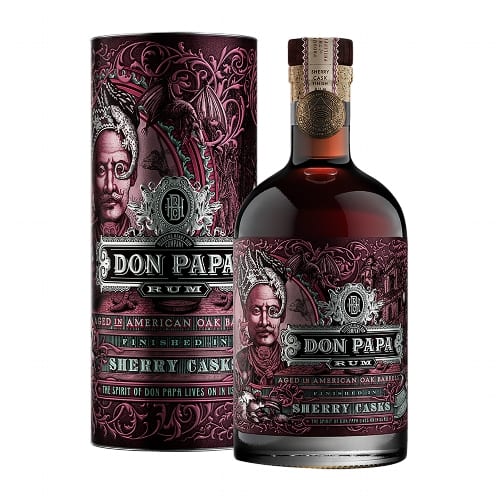 Rum DON PAPA Sherry Cask 45 % Vol.