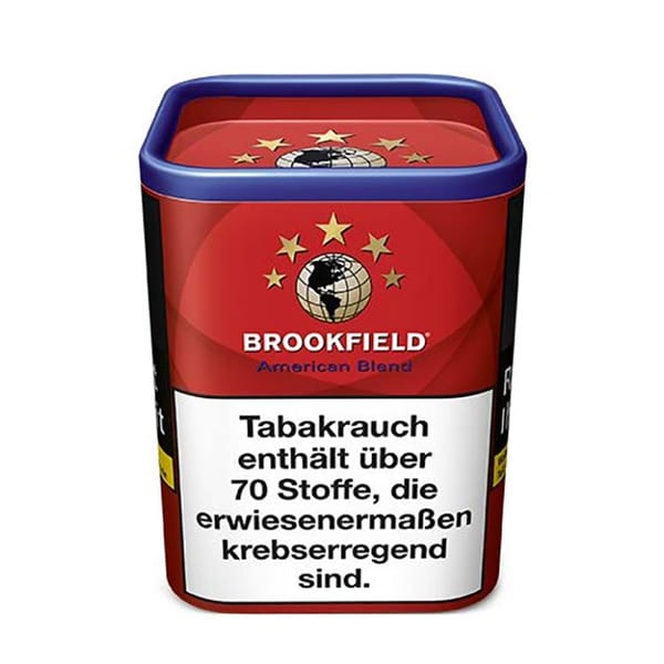 Zigarettentabak Brookfield American Blend 120 Gramm (ROT)