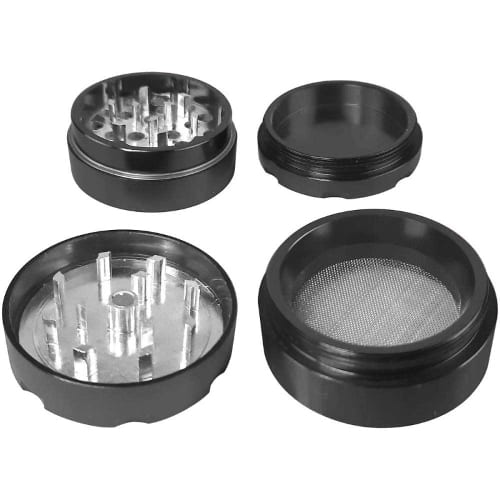 Grinder DIPSE schwarz Pollinator 4-teilig 50 mm