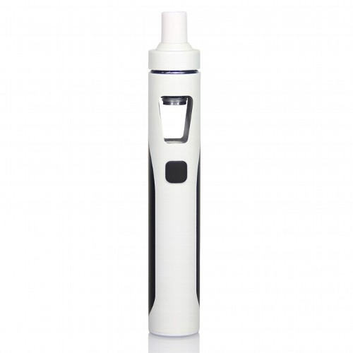 E-Zigarette InnoCigs eGo Aio mit 1.500 mAh 0,6 Ohm aus Metall Pyrexglas in weiss schwarz