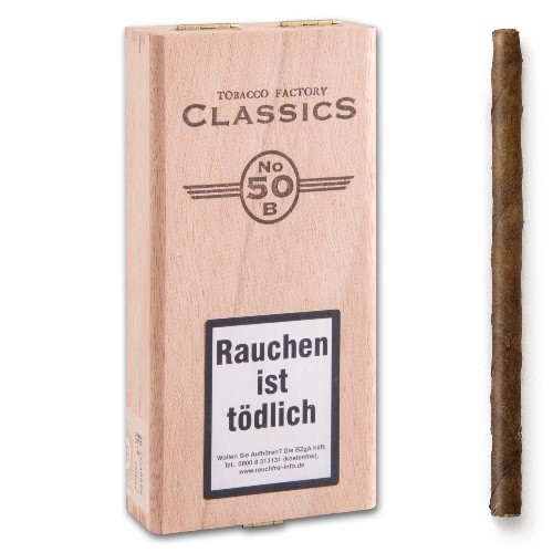 Tobacco FACTORY Classics No 50 Brasil 20 Zigarren