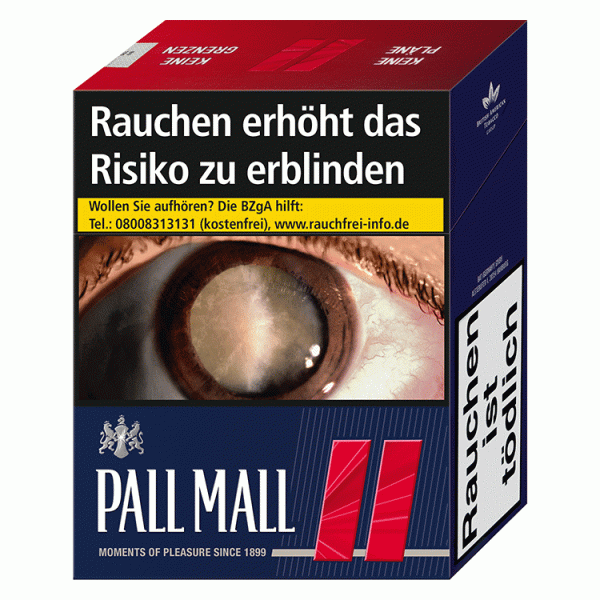 Pall Mall Zigaretten Red Super (8x33)