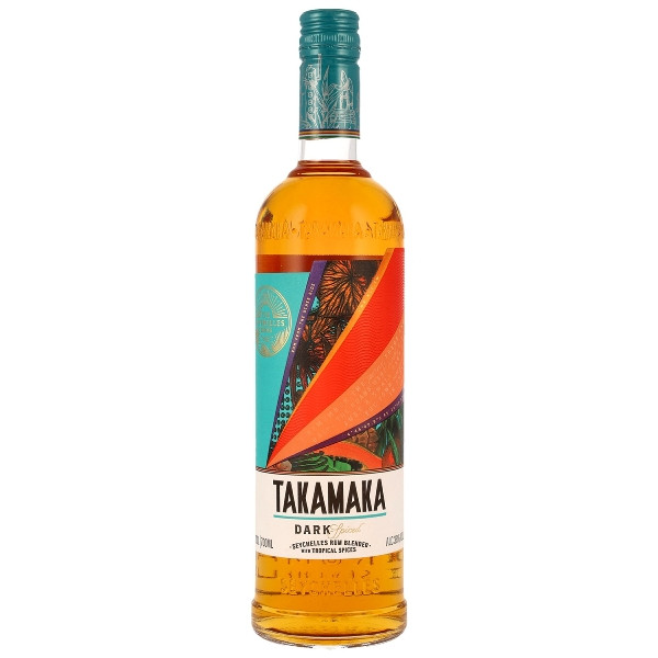 Rum TAKAMAKA Dark Spiced 38 % Vol.