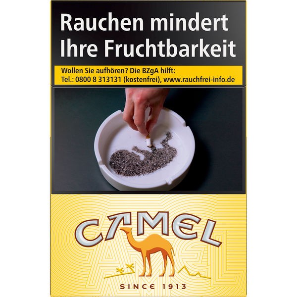 Camel Zigaretten Yellow Filter Automatenpackung (10x20)