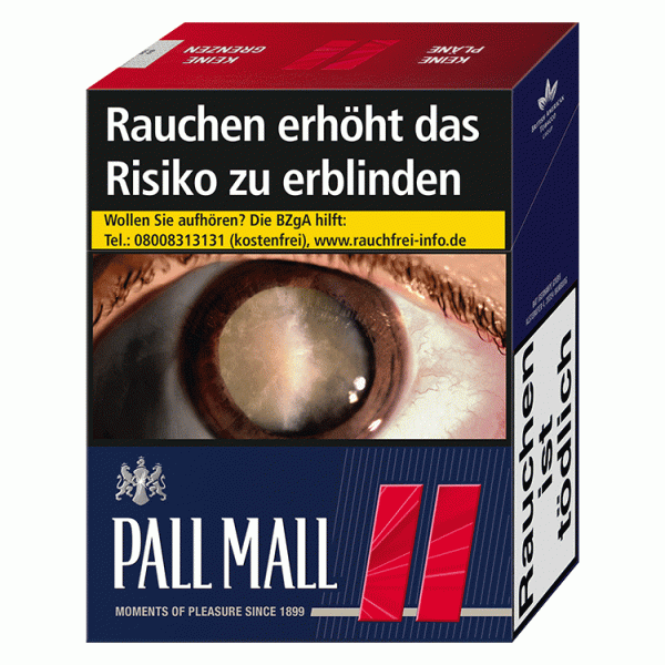 Pall Mall Zigaretten Red Giga (8x27)