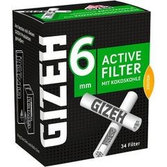 Einzeln 1x34 Gizeh Active Filter 6mm