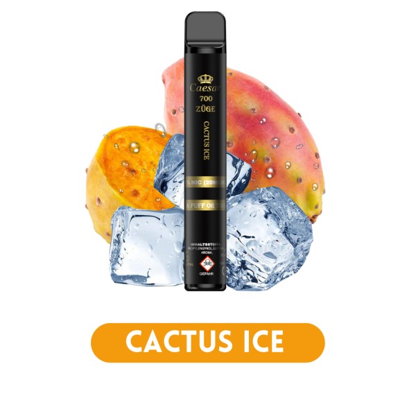E-Shisha CAESAR VAPE CACTUS ICE 20mg bis zu 700 Puffs