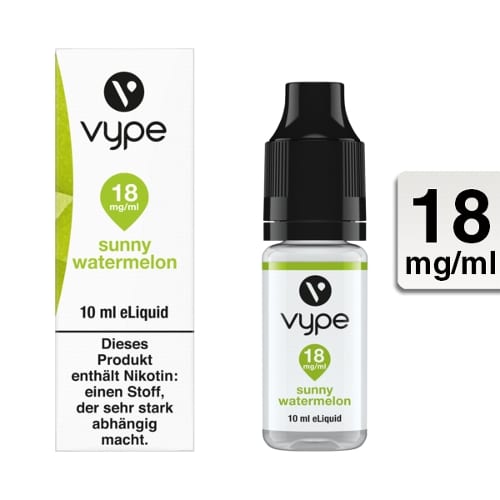 E-Liquid VYPE Bottle EDR Sunny Watermelon 18mg