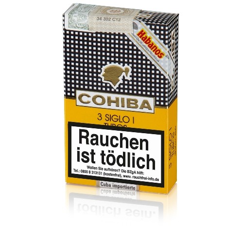 Cohiba Linea 1492 Siglo I Tubos 3 Zigarren