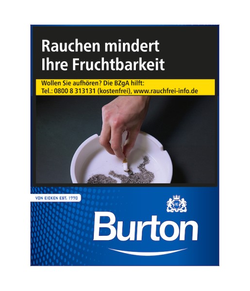 Burton Zigaretten Blue XL-Box (8x24)